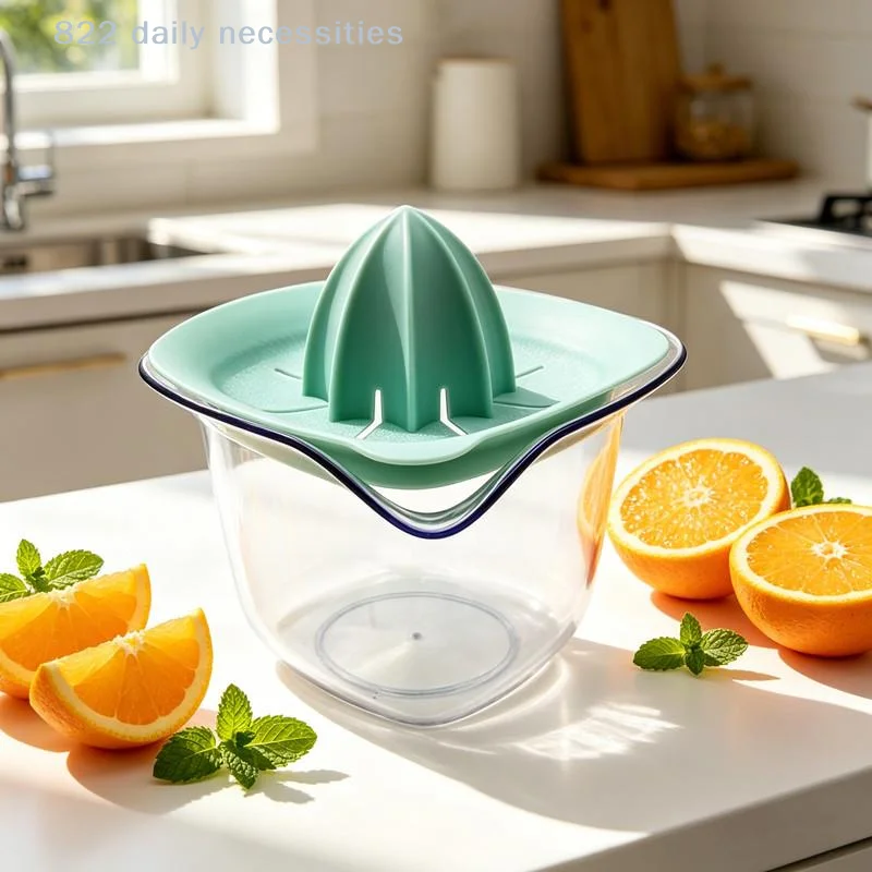 convenientReliable Plastic Citrus Squeezer Portable Juicer for Daily Fresh Orange and Lemon Juices
