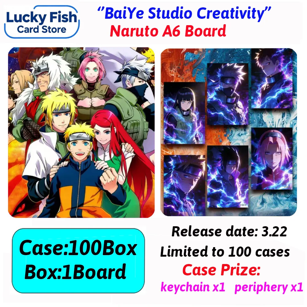 

Новая коллекционная карточка-открытка 2026 года BaiYe Cultural Naruto: Хината, новогодний подарок