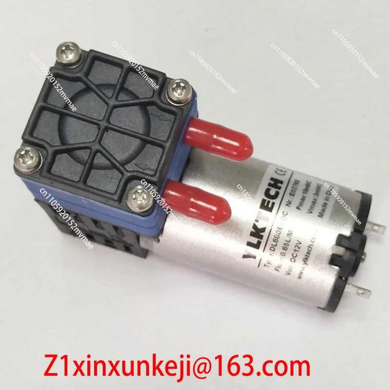 DL600EEDC Micro Diaphragm Liquid Pump DC 12V 24V 0.65L/min Self-priming Oil Free Mini Water Pump