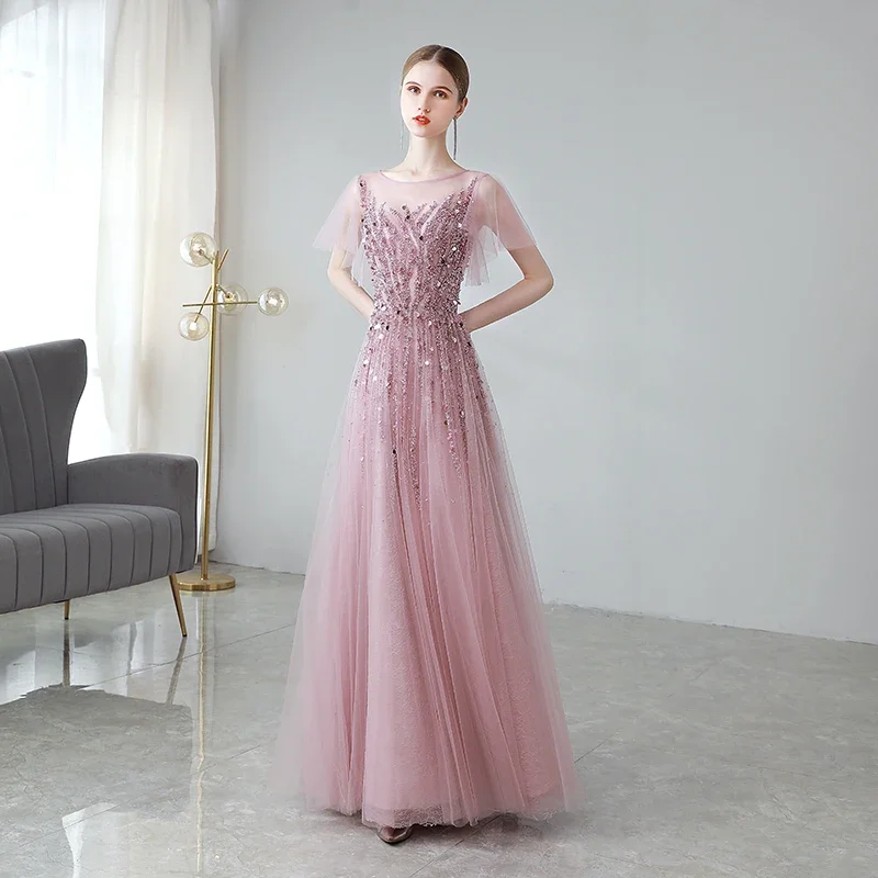 Long Luxury Evening Dresses Women Formal Occasion Dresses Woman Evening Party Wedding Simple and Elegant Formal Dress Customized