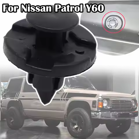 For Nissan Patrol Y60 Y61 Y62 Safari Armada Car Bumper Wheel Arch Trim Clip Lining Liner Mud Flap Guard Rivets 1988 - 2018 2019