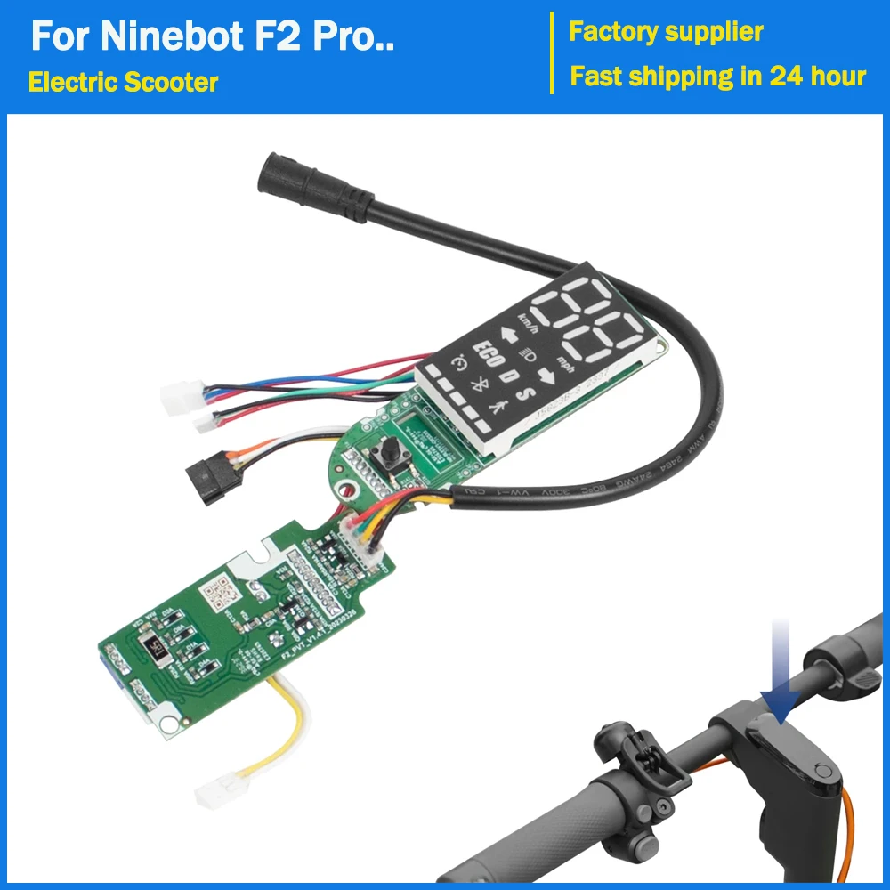 

Original Dashboard For Segway Ninebot F2 Pro Electric Scooter Bluetooth Board LED Display Screen Instrument Replacement Parts