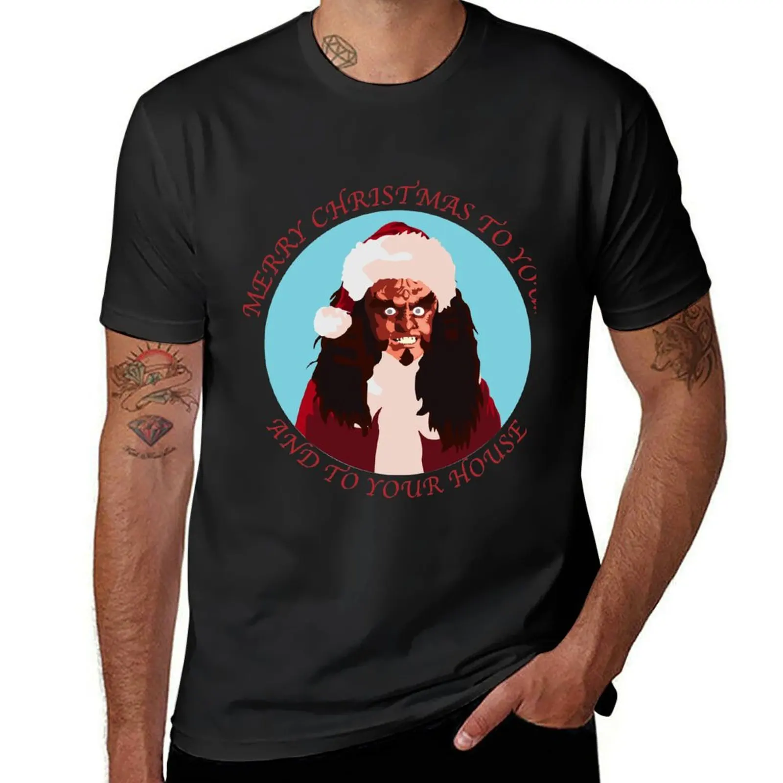 Gowron Christmas T-Shirt new edition cute clothes sports fans customizeds oversized t shirts for men