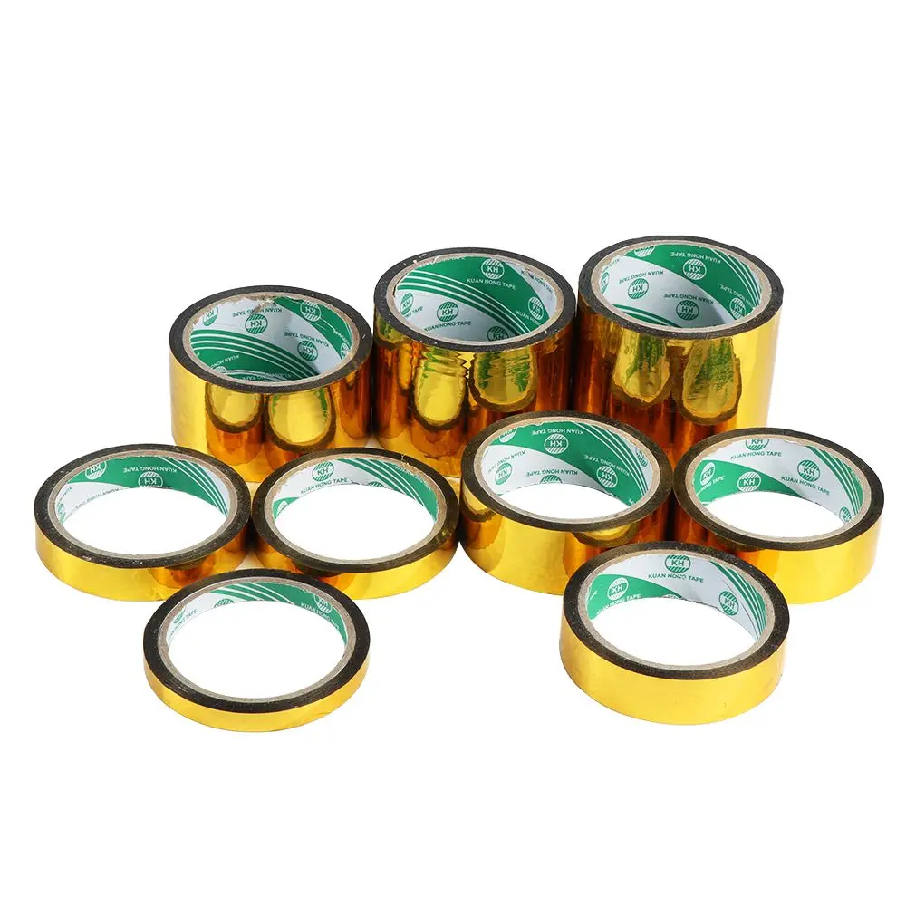 Adhesive For Decoration Decoration Tape Reflective Golden Tape Laser