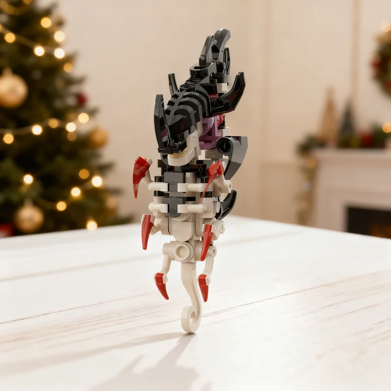 Blocs de construction MOC Space Tyranid Zoanthropes Neurothrope, jouet Architecture, cadeaux de noël, brique éducative créative, 266 pièces