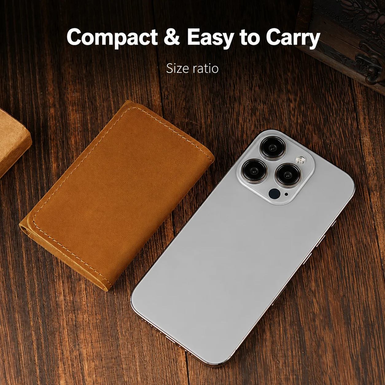 Mini Card Holder Wear Resistant Coin Wallet Leather Card Case Top Layer Card Holder For Daily Commuting Short Trips Cash