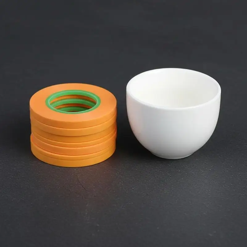Model Masking and Spraying Tape Set Ultra Thin 5 Rolls 2mm 3mm 5mm 8mm 10mm for DIY Model Painting and Coating