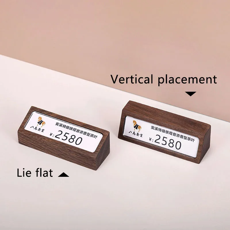 Solid Wood Price Display Board, Table Sign, Wooden Price Board, Card Table Sign, Price Board, Commodity Price Sign, Meal Sign