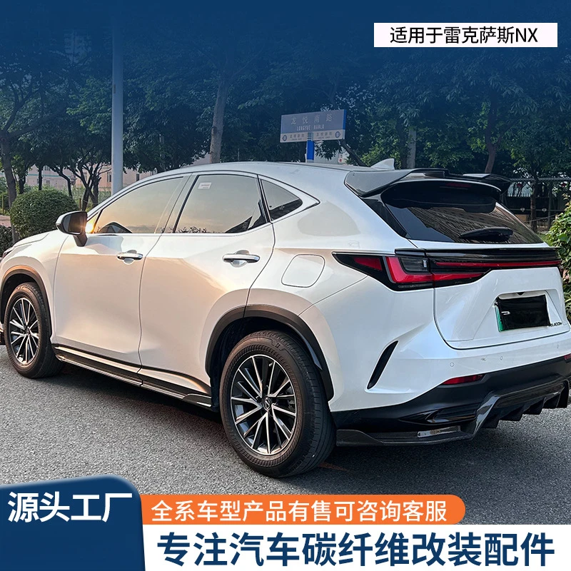 

Подходит для Lexus NX 2022-2025 ART Верхнее крыло Мокрые углеродное волокно Ветровой нож Хвостовой спойлер Высокопроизводительные аксессуары