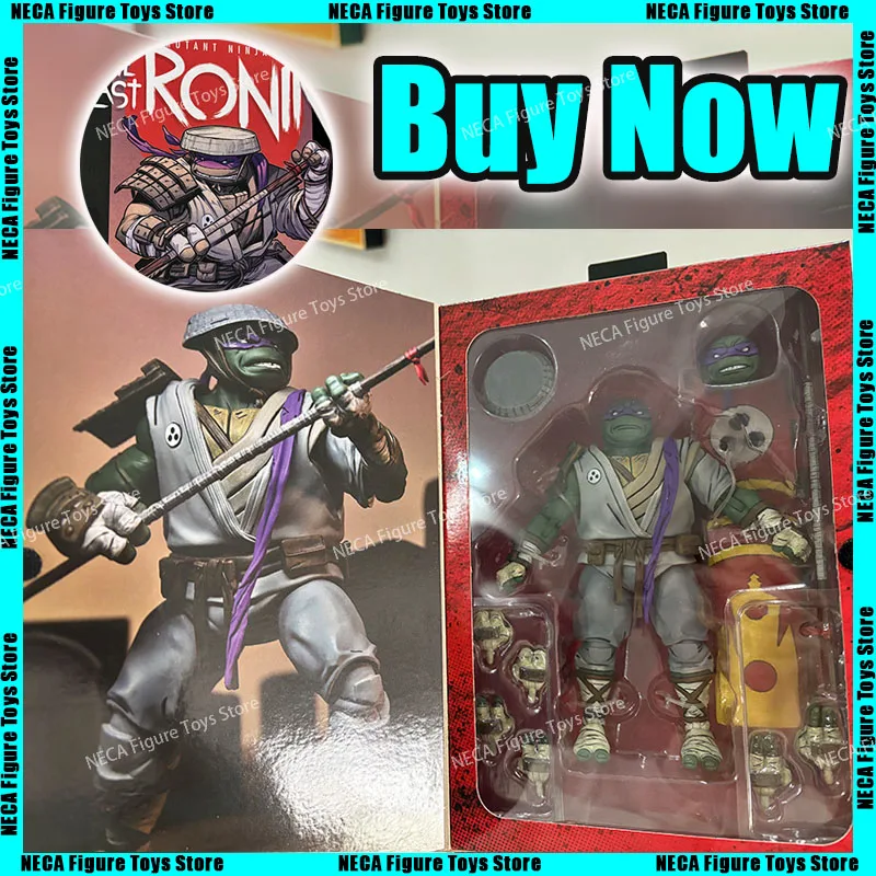 New Neca 54344 The Last Ronin Donatello Anime Action Figure Statue Model Doll Collection Kid Toy Birthday Gifts