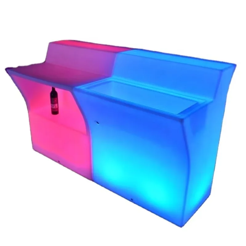 

Newest Creative Bar Decorative Tables Useful LED Fashion Bar Counter