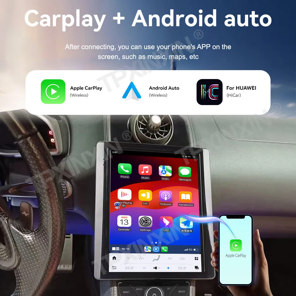 For McLaren 12c 2011~2014 /625C 650S 675LT 2014~2018 Android 14 Car Radio Stereo Automotive Multimedia Player GPS Navi Head Unit view 5