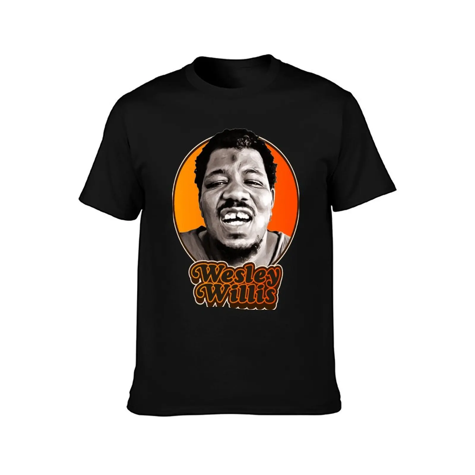 Retro Wesley Willis Tribute Classic . T-Shirt Summer Casual Cotton Tee Oversized Streetwear Tops Vintage Graphic Print