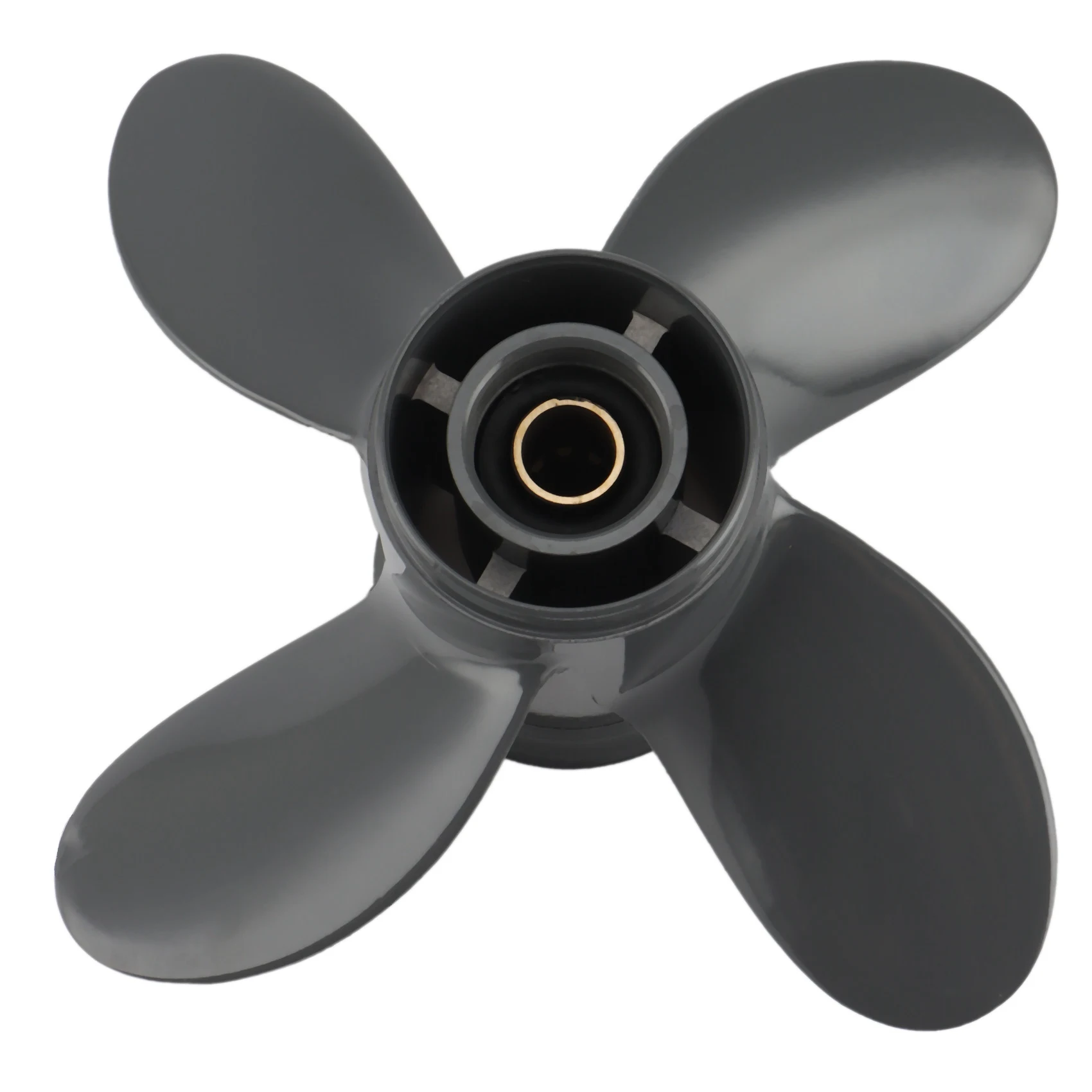 

Propeller 4 Blade 9 1/4X10 for and Outboard BF8D/BF9.9D BF9.9/BF15A BF15D/BF20 8 Splines 58134-ZV4-010AH