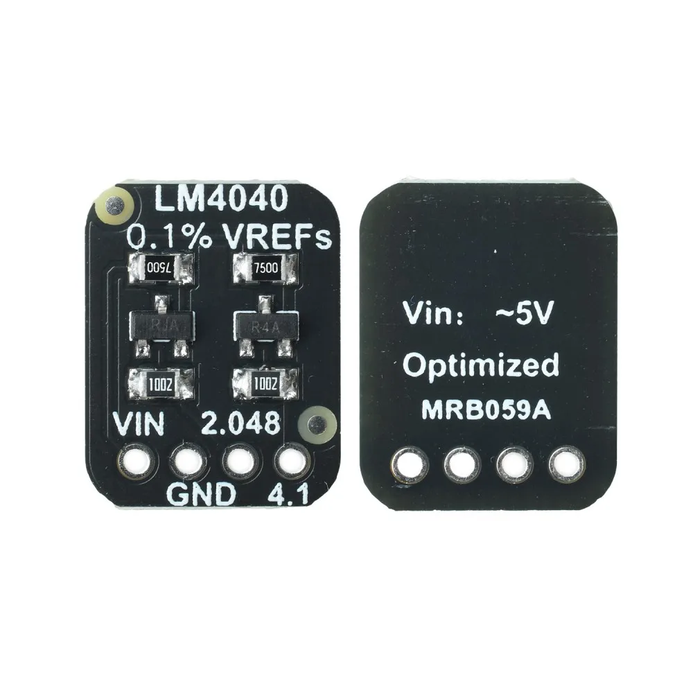 LM4040 Voltage Reference Module for ADC Multimeter DC5V-12V Dual Parallel High Precision Reference Board 2.048V 4.096V Output
