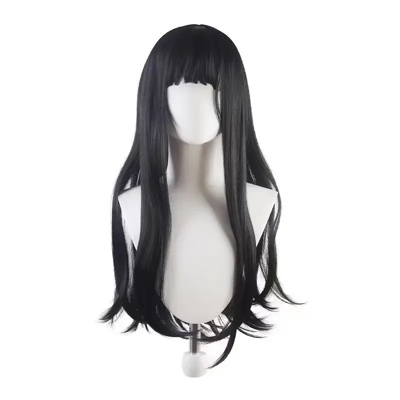 Anime Lycoris Recoil Cosplay Inoue Takina Nishikigi Chisato Cosplay Wig Black Long Hair Short Yellow Hair for Cosplay Anime Wigs