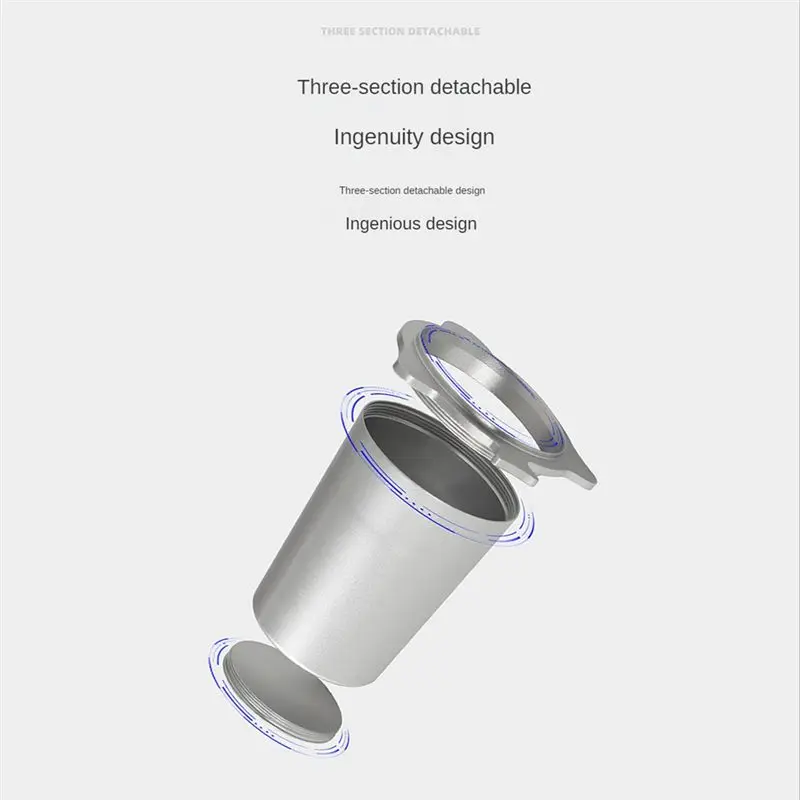 A36R لـ 8 سلسلة منتقي مسحوق القهوة كوب استقبال بكلتا الأذنين بدون استخدام اليد 54 مللي متر أجزاء ماكينة الاسبريسو 2 #5