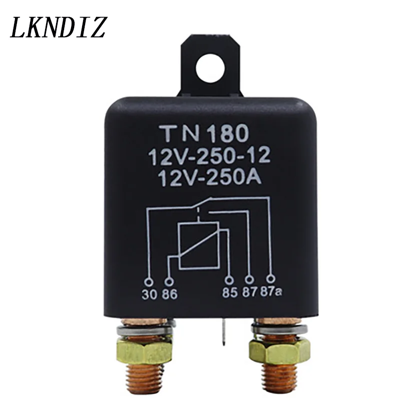 Car Truck Motor Automotive Relay 24V/12V 250A 1.8W 4.8W Continuous Type Automotive Modular Relay