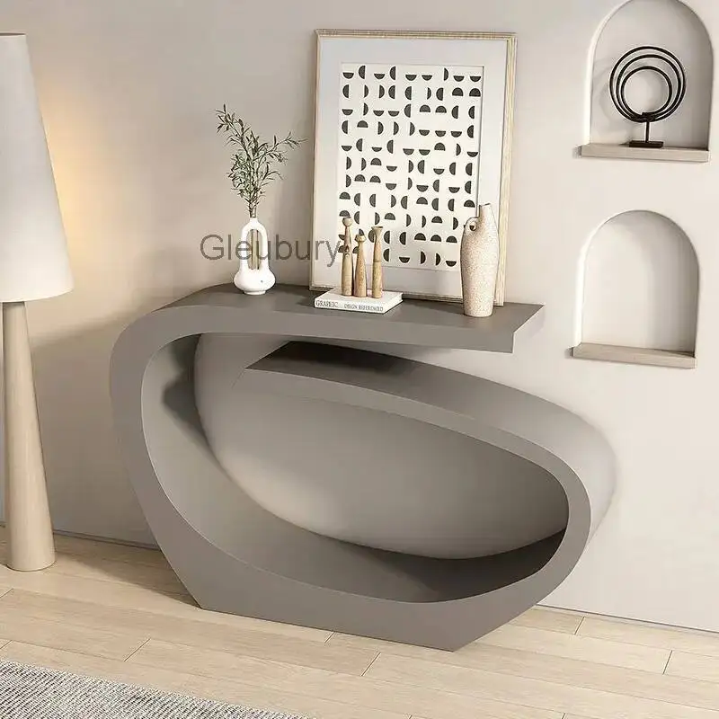 

Entryways Luxury Table Decoration Design Console Table Beauty Hallway Modern Wooden Entrance Console Living Room Cabinet