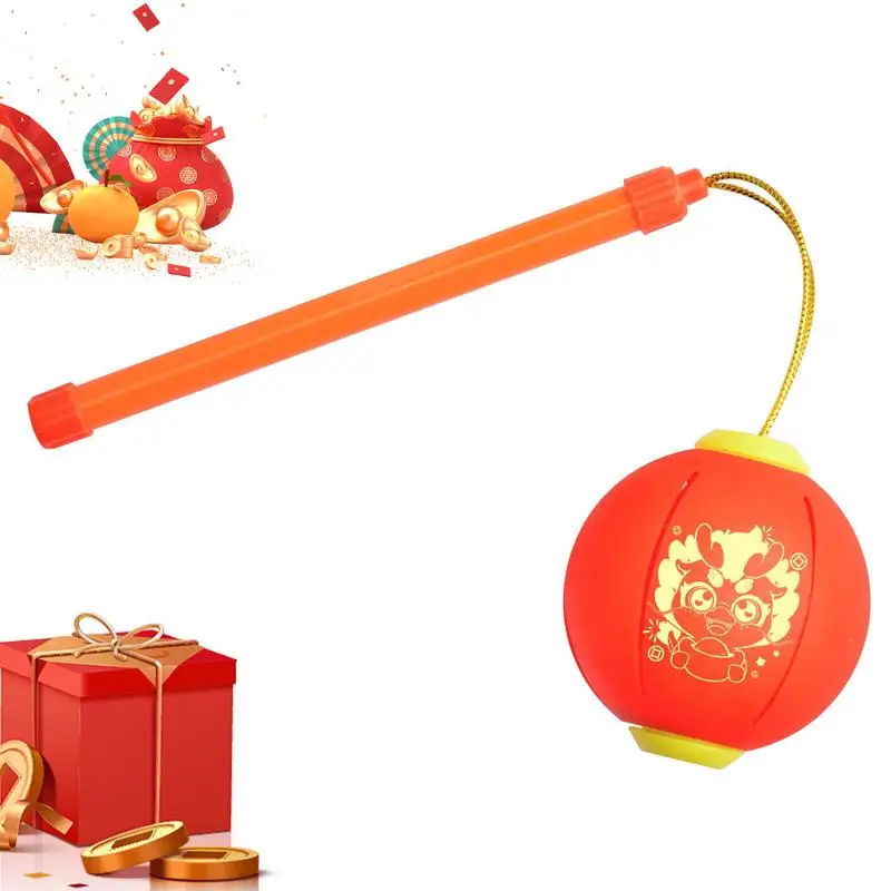 Kid Lantern Toy Traditional Chinese Small Lanterns BoysToy Kid New Year Toys With Colorful Light For New Year Celebration