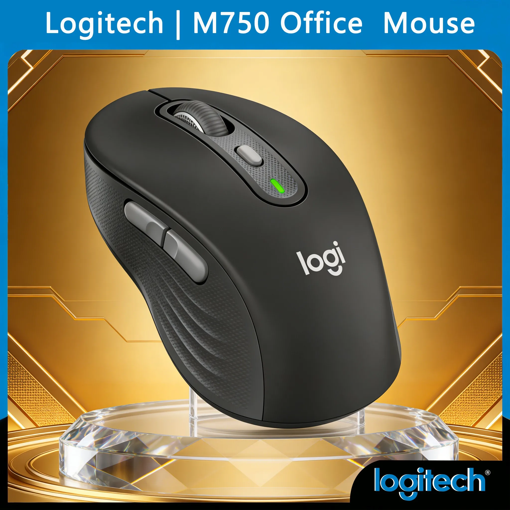 

M750 Student Budget Mouse High Cost-Effective Multi-Platform Compatible Comfort Grip