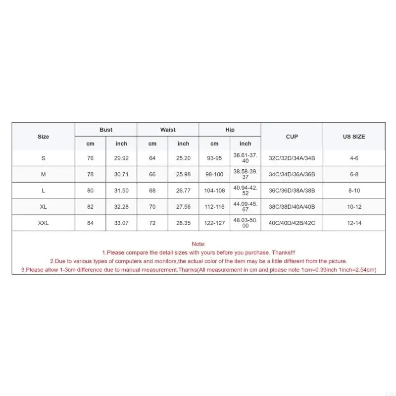 Practical Two Piece Ladies Swimsuit Comfortable Separate Design Quick Drying 4XBB