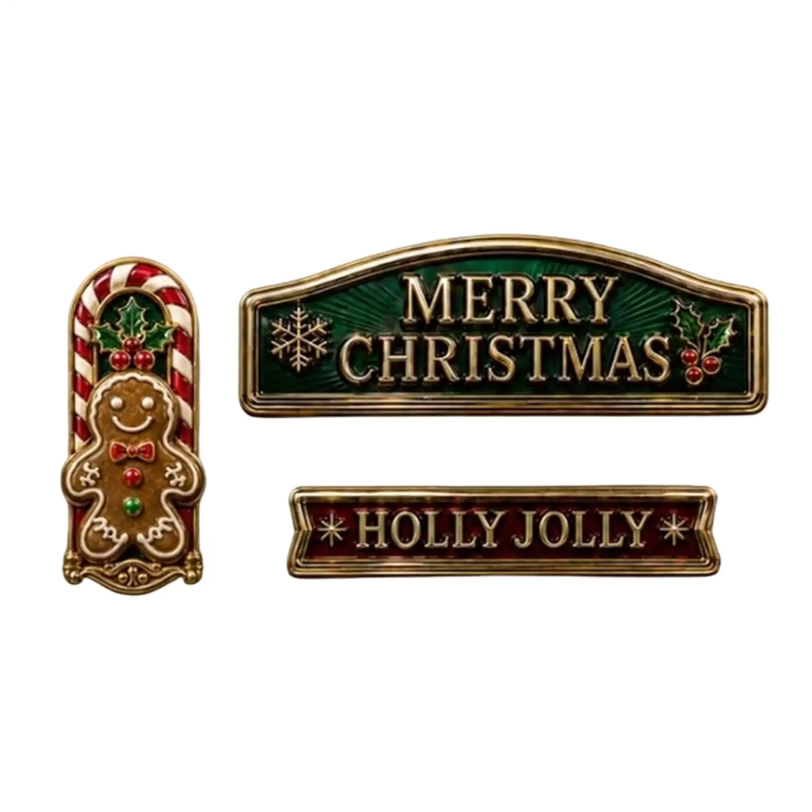 Emblems For Vehicles Christmas Iron Truck Door Decal Decoration Vintage Christmas Car Sticker For Beginner Winter Gathering Road