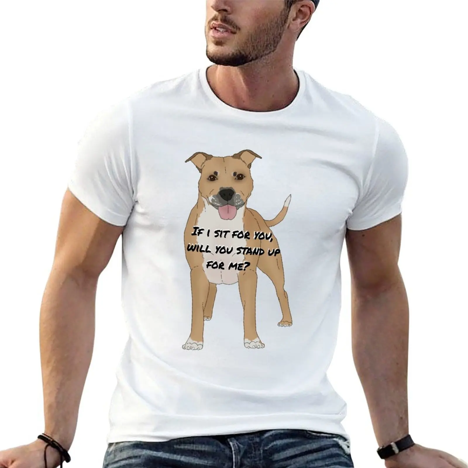 

Stand up for staffies T-Shirt man t shirt graphic man t shirts high quality luxury brand man t shirt designer T-shirt