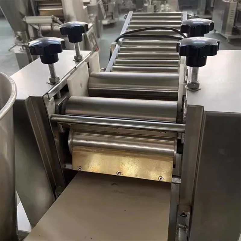 ماكينة إمبانادا أوتوماتيكية 220 فولت 750 وات/ماكينة صنع السمبوسك ماكينة زلابية أوتوماتيكية بالكامل