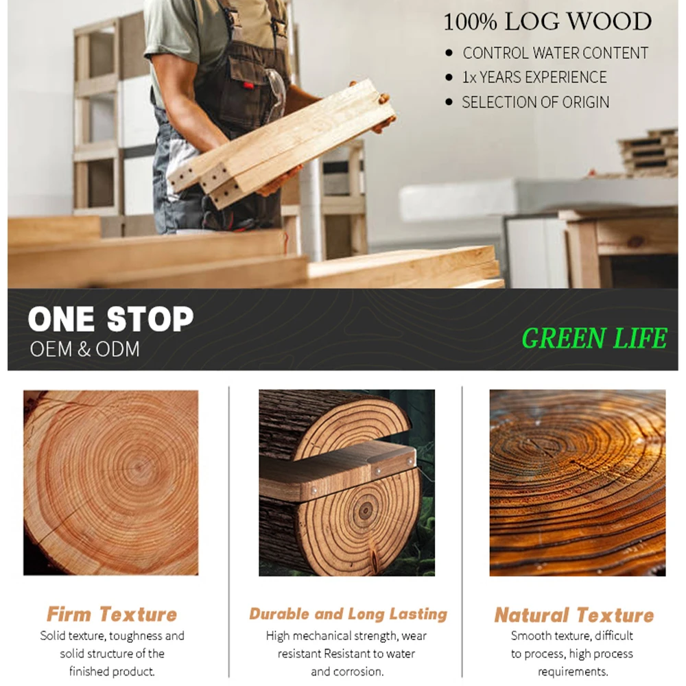 Customization Customized Stairs Modern Luxury Indoor  Wooden Steps Treads Staircase 3.6m*0.3m*0.03m/0.032m/0.037m