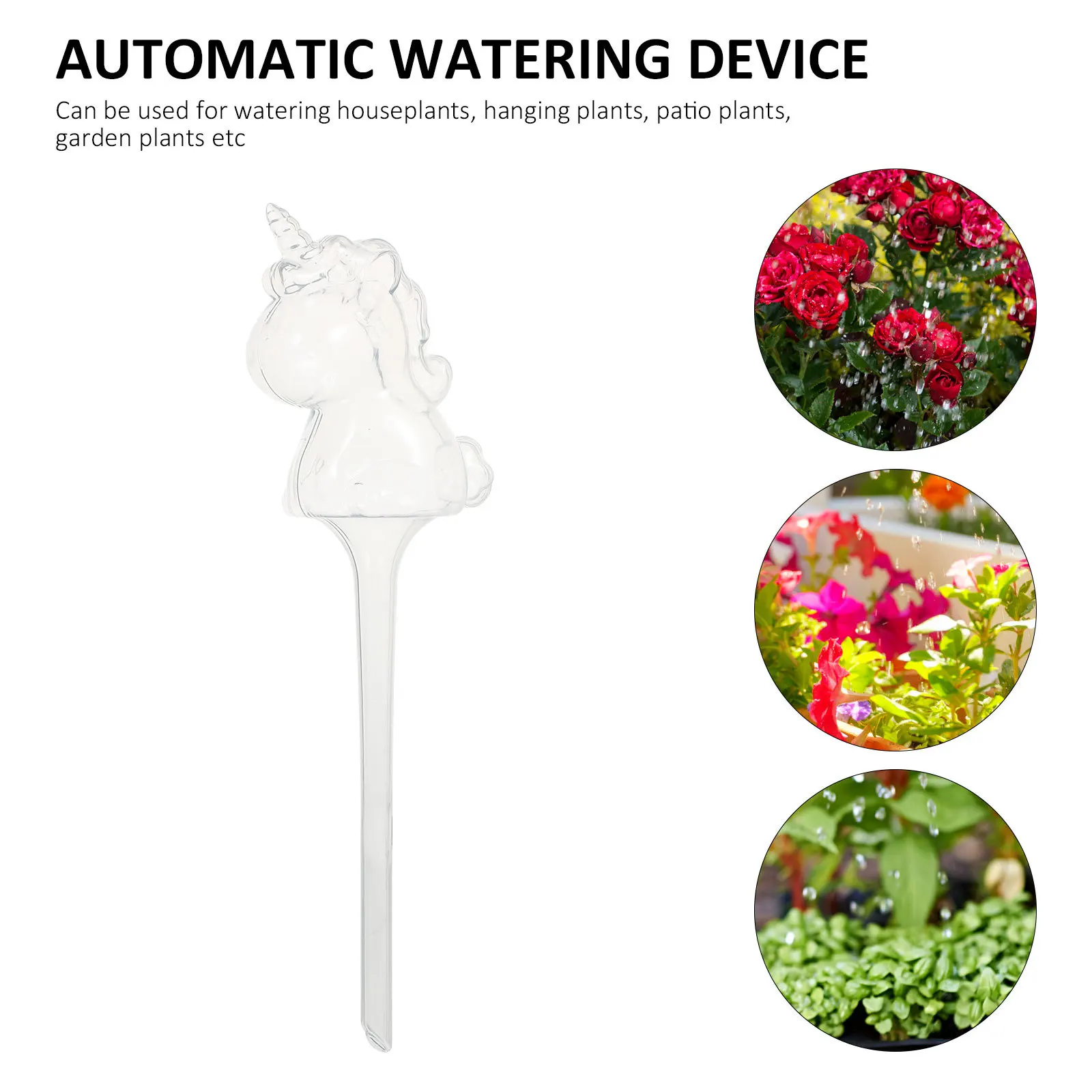 

2pcs Unicorn Automatic Watering Device Plastic Drip Sprinkler For Garden Lawn Patio Indoor Plants Irrigation Tool