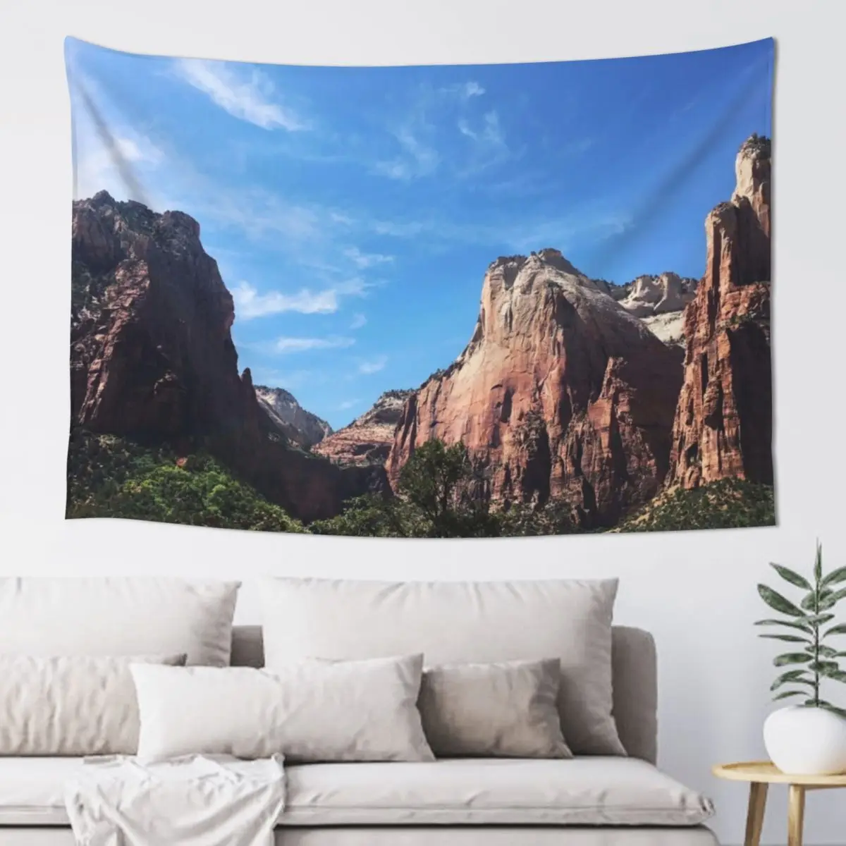 

Zion National Park Tapestry Wall Carpet Decorative Wall Tapestry