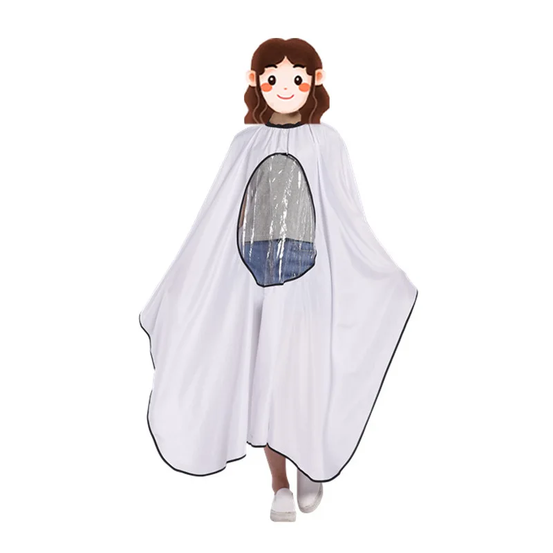 Waterproof Custom Logo Creative Salon Barber Hair Dust Apron Styling Cloth Colorful Barber Shop Apron Cape for Professional Use