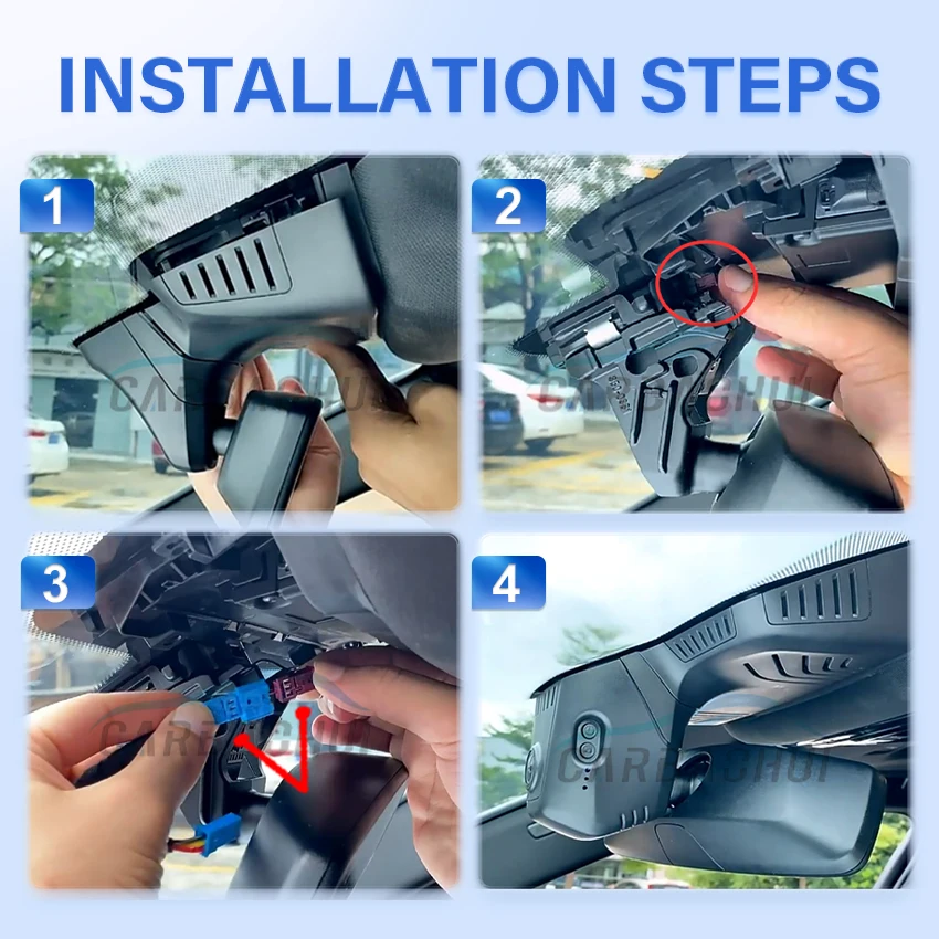 Car DVR for BMW 5 Series,6 Series GT,7 Series,G30 G31 G32 G11 2018 to 2023,Plug and Play Dash Cam 4K Dashcam Camera