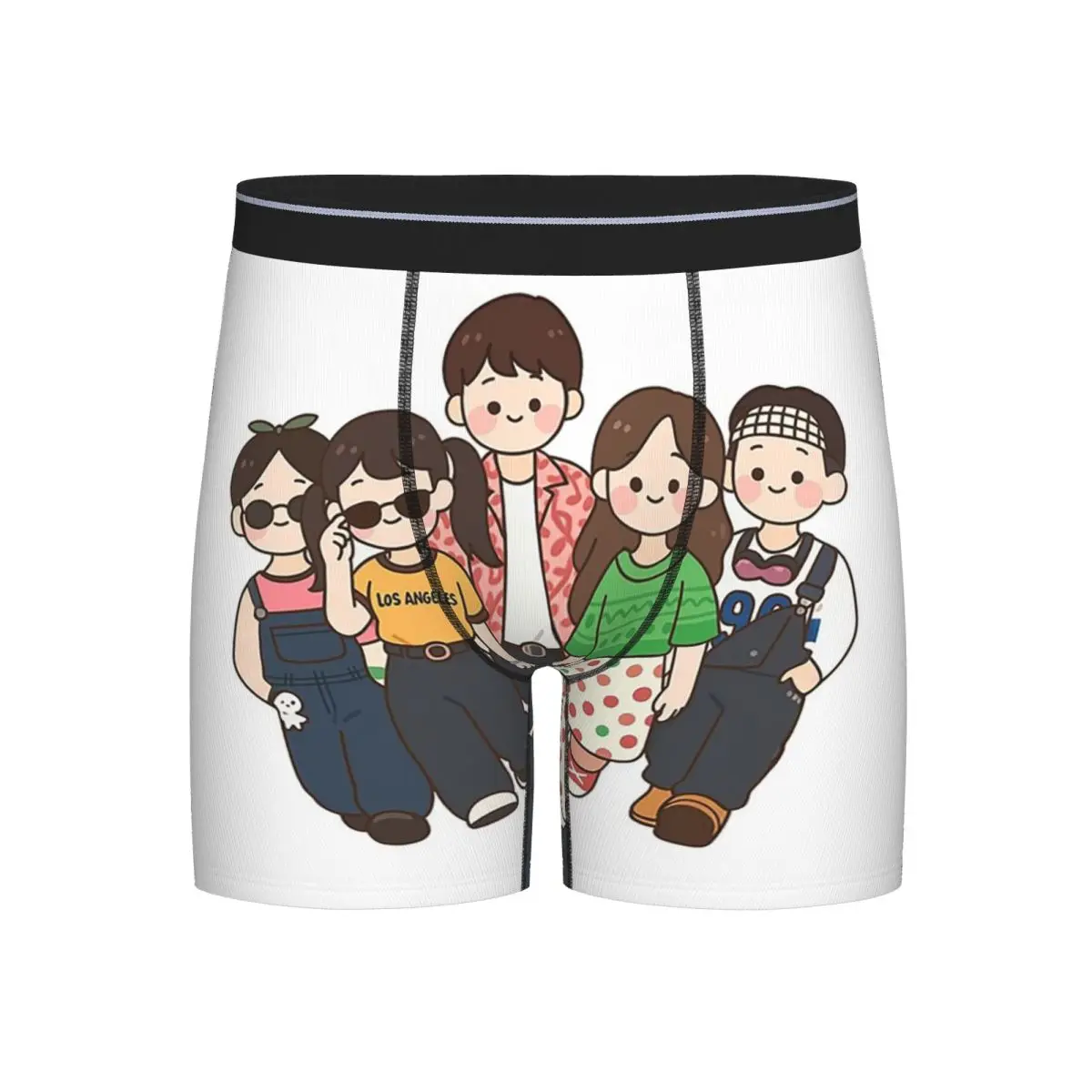 

Long Boxer Underpants Shorts Twenty Five Twenty One 2521 Kdrama Fanart Panties Men's Breathable Underwear for Homme Man Gift