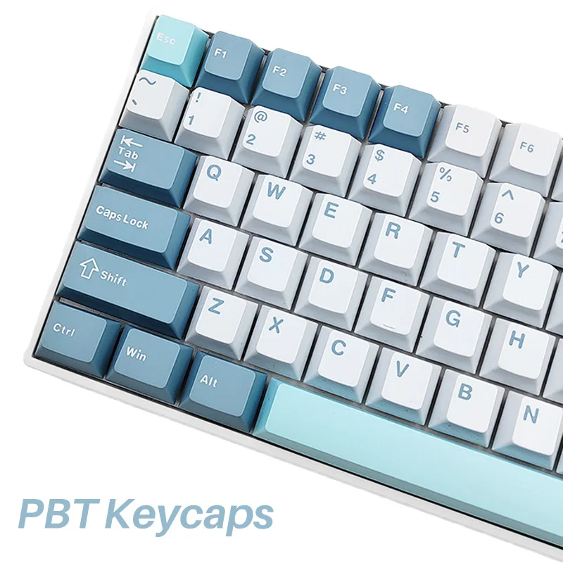 125 Key PBT Keycaps Personalized DIY English Keycap For Gaming Mechanical Keyboard For Cherry MX Switch Keyboard Accessories