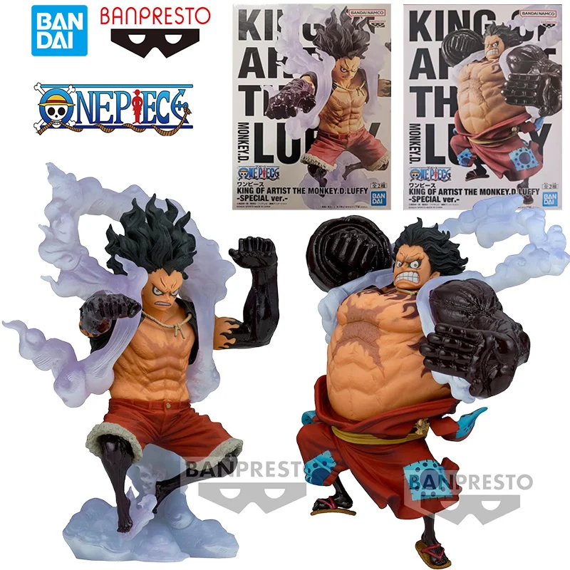 Bandai Banpresto One Piece King of Artist The Monkey D Luffy Special Ver. 14Cm Original Action Figure Model Toy Gift Collection