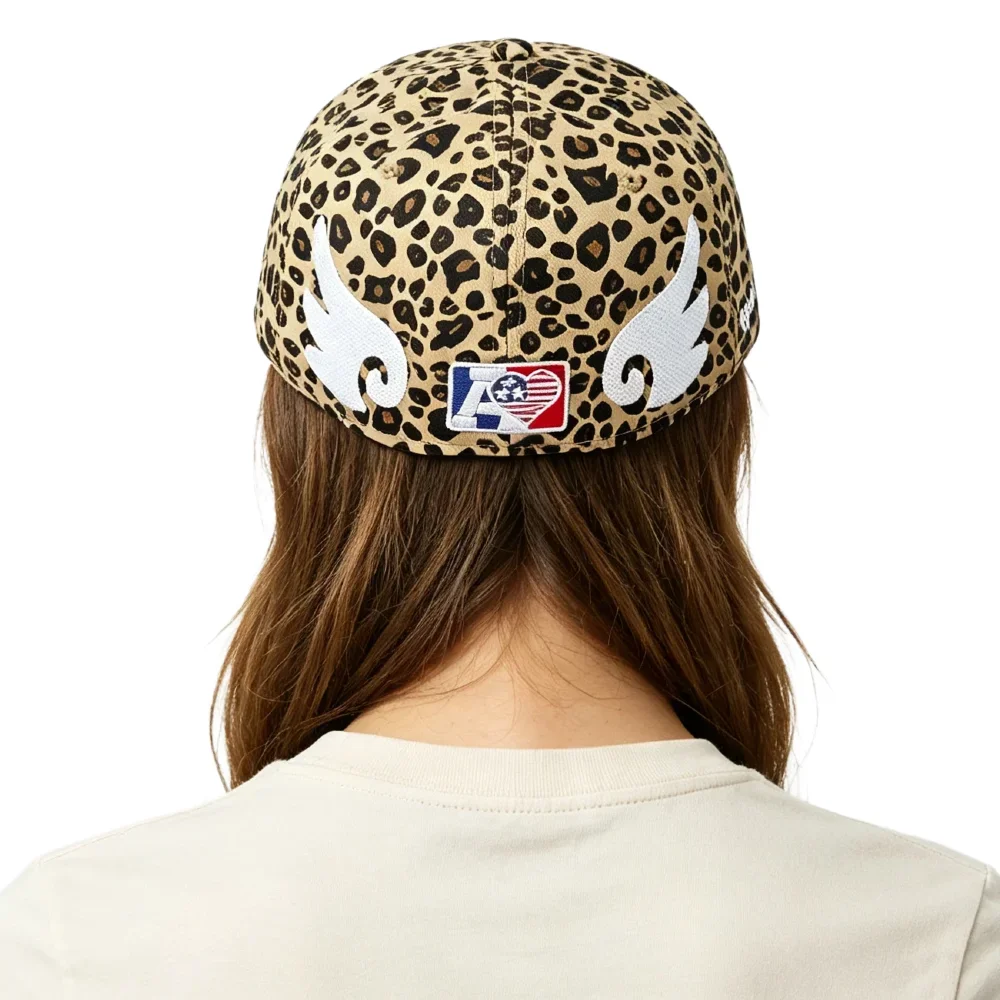 Heißer Verkauf: Unisex Flat-Bill-Snapback-Cap mit NA-Buchstaben und Flügel-Stickerei – Lässige Outdoor-Trend-Baseballkappe für Herren und Damen – Detail 20
