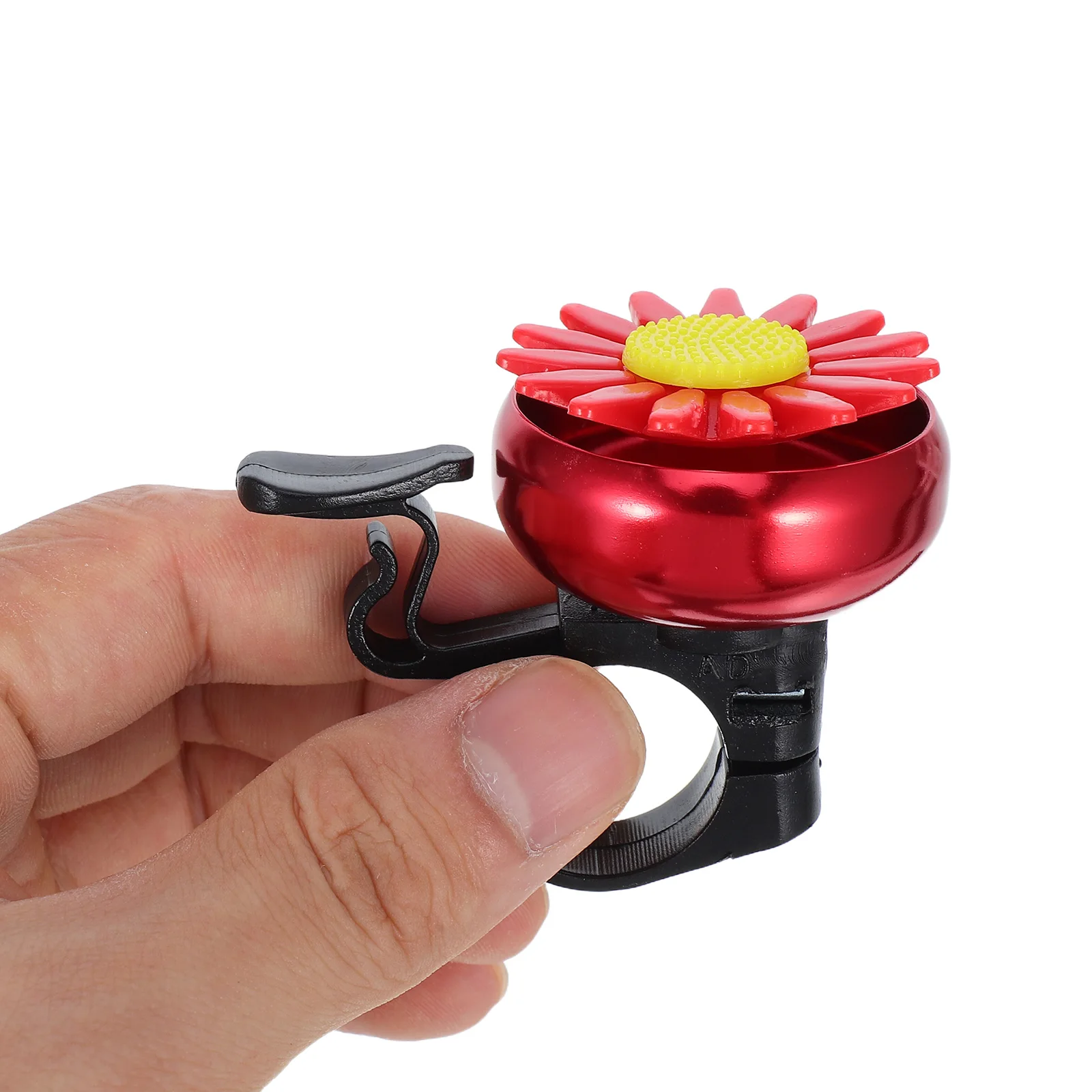 

Cute Sunflower Bike Bell for Kids Handlebar 2 2cm Diameter Clear Sound Tricycle Accessories Cycling Bell Lightweight Small Size