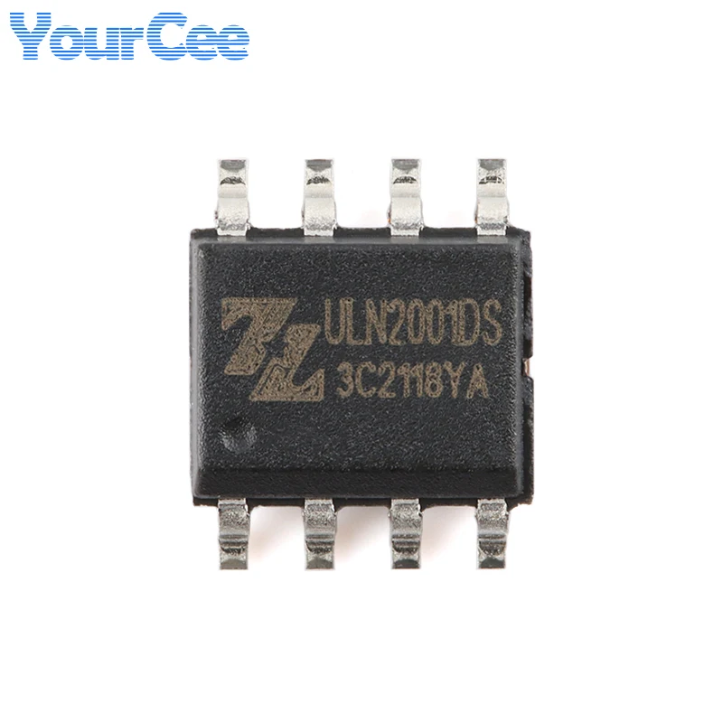 100pcs/20pcs ULN2001DS ULN2001D ULN2001 SOP-8 SOP8 New Three-Channel Relay Driver Circuit Chip IC L9110S Motor Driver Chip