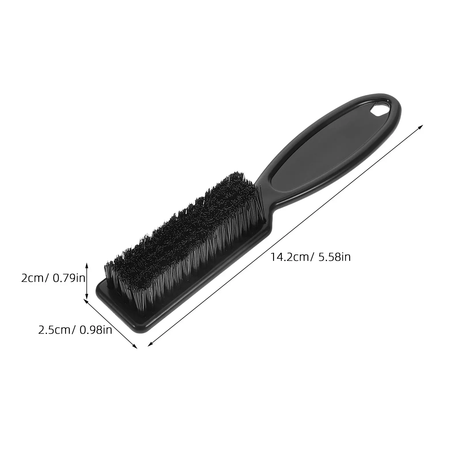 8Pcs Professional Barber Brush Set Neck Sweeping Brush for Haircuts Beard Trimming Facial Cleaning Gentle Nylon Bristles