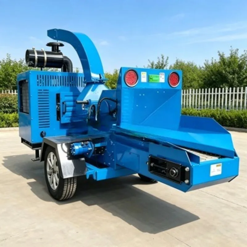 Hot Sale 6 Inch Industrial Wood Chipper Garden Bamboo Chipper Machine Heavy Duty Branch Shredder for Tree Limb view 2