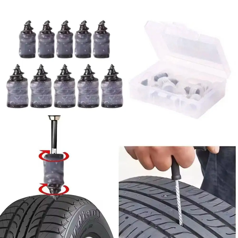 

NEW Tire Repair Rubber Nail Auto Motorcycle Vacuum Self-Service Tyre Puncture Repair Screws Fast Tool for Car Truck Tractor R1S3