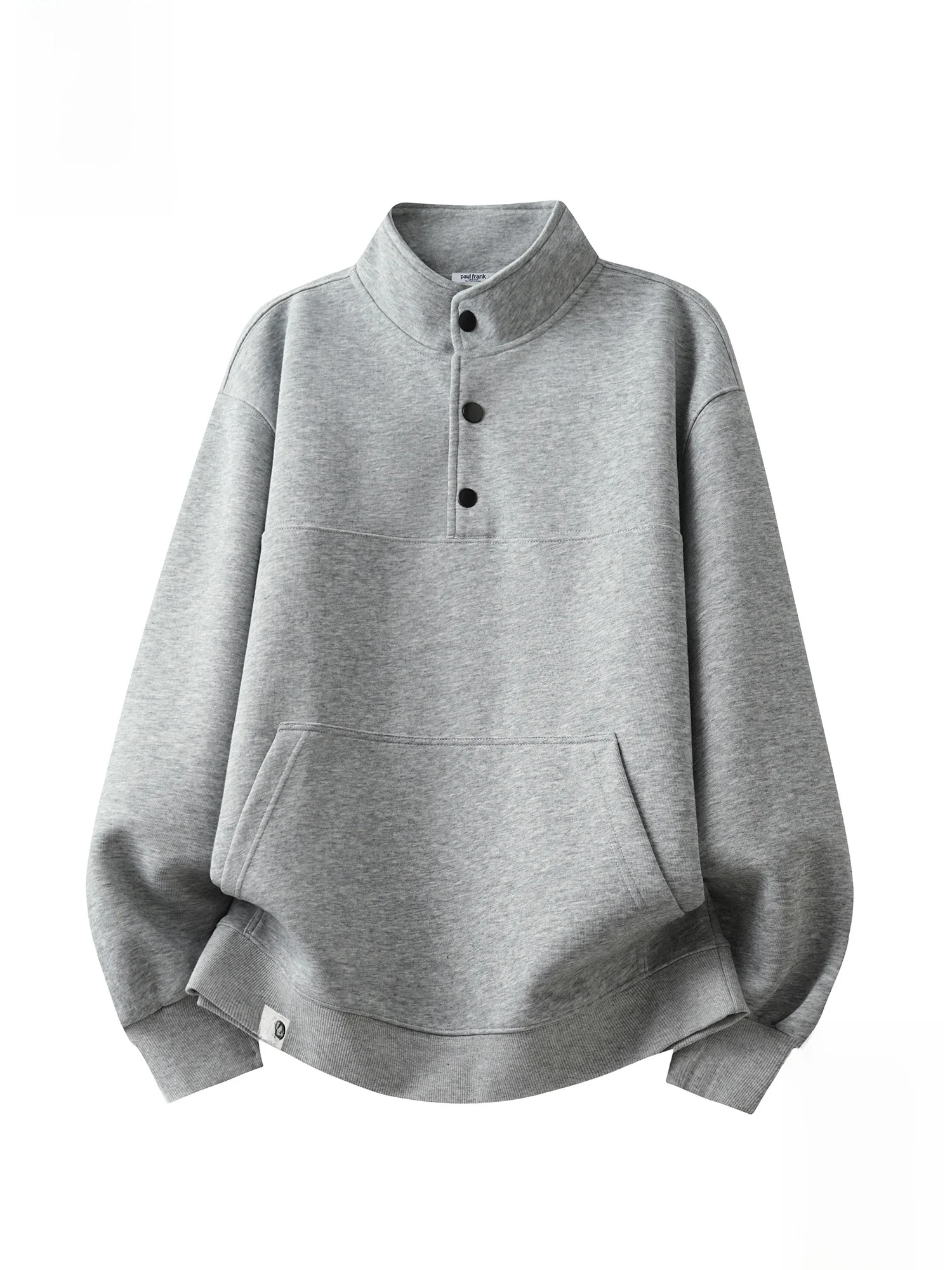 

PaulFrank Retro Button up f Open Collar Sweatirt Men's Loose Casual Long Sve Top Spring New Sle Comfortable Cotton ...