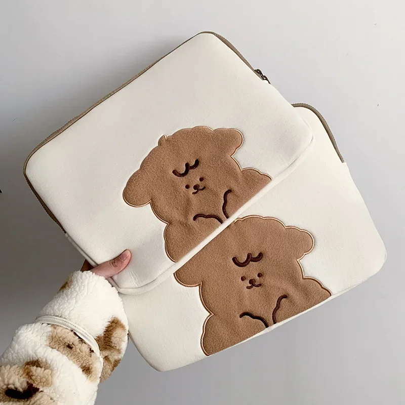 Ins Wind Cute New Fat Sheep Bolsa para laptop de 13/15 polegadas Armazenamento plano 11 Liner Bolsa InsiPad Manga protetora