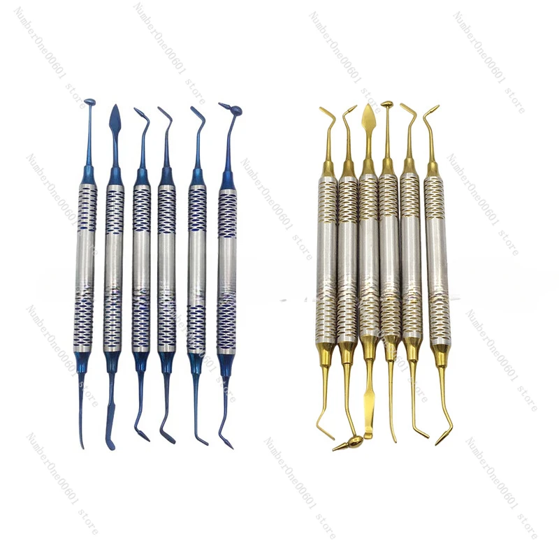 

Dental Aesthetic Resin Filling Device Aesthetic Set Blue Gold Composite Resin Filling Device