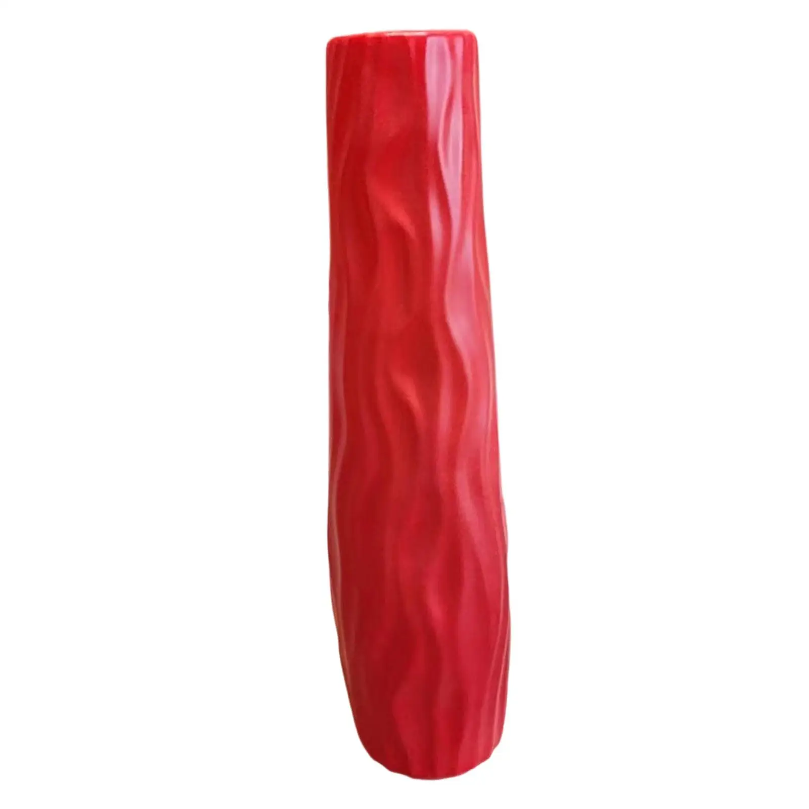Tall Plastic Floor Vase Large Capacity Decorative Vase for Dried Flowers for Living Room Events