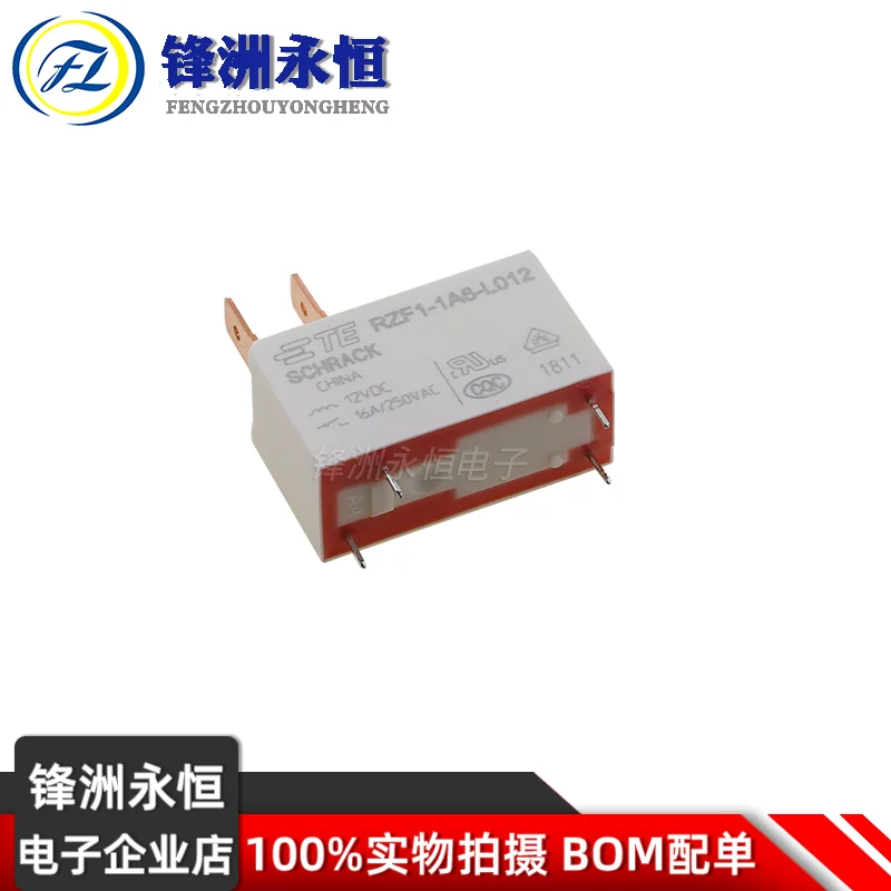 1Pcs TE TYCO Relay RZF1-1A6-L012 4Pin 16A 12V Water Heater Microwave Oven Relay