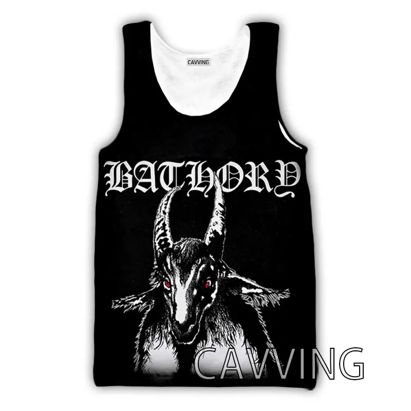 New Fashion Women/Men's 3D Print  Bathory Band  Tank Tops Harajuku  Vest  Summer Undershirt Shirts Streetwear