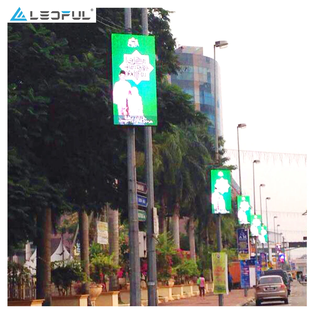 

Индивидуальный одно- и двухсторонний пульт дистанционного управления 4G, Wi-Fi, ПК, беспроводное управление, наружная реклама, уличный столб, светодиодный экран